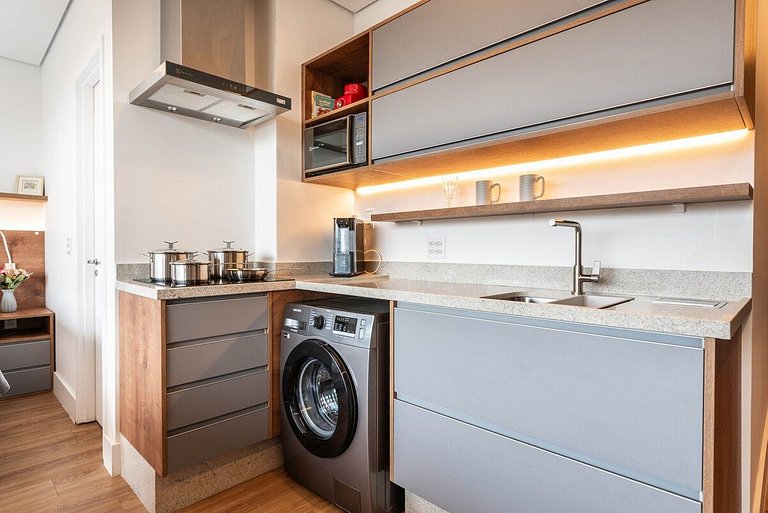 BHaus Faria Lima VN Millennium Vila Olimpia - Grand Apartmen