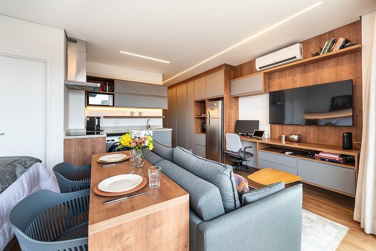 BHaus Faria Lima VN Millennium Vila Olimpia - Grand Apartmen