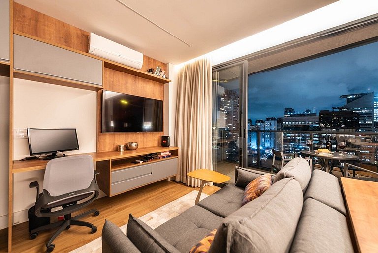 BHaus Faria Lima VN Millennium Vila Olimpia - Grand Apartmen