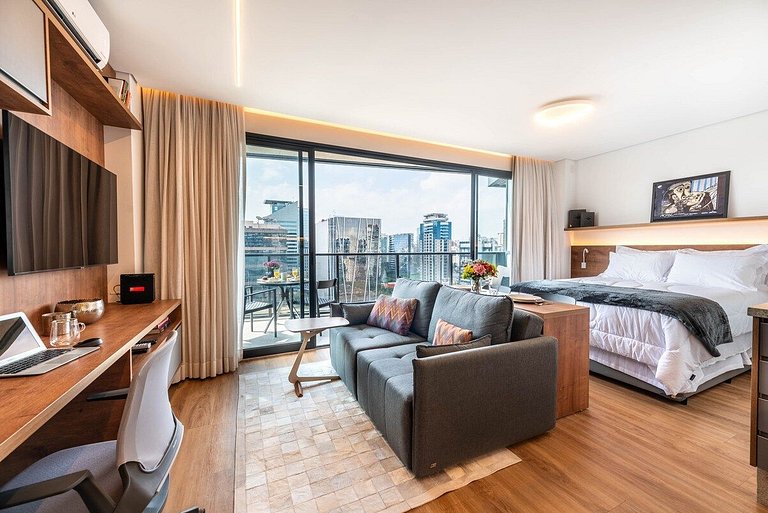 BHaus Faria Lima VN Millennium Vila Olimpia - Grand Apartmen