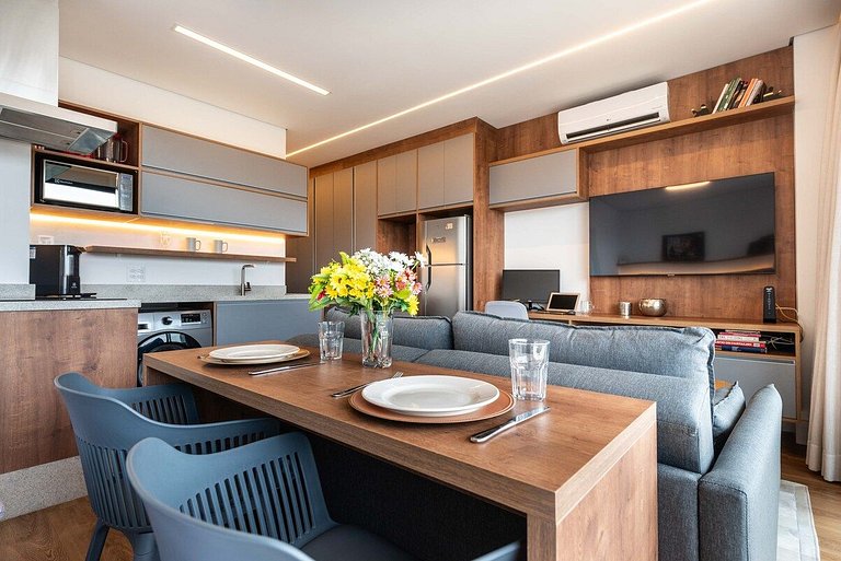BHaus Faria Lima VN Millennium Vila Olimpia - Grand Apartmen
