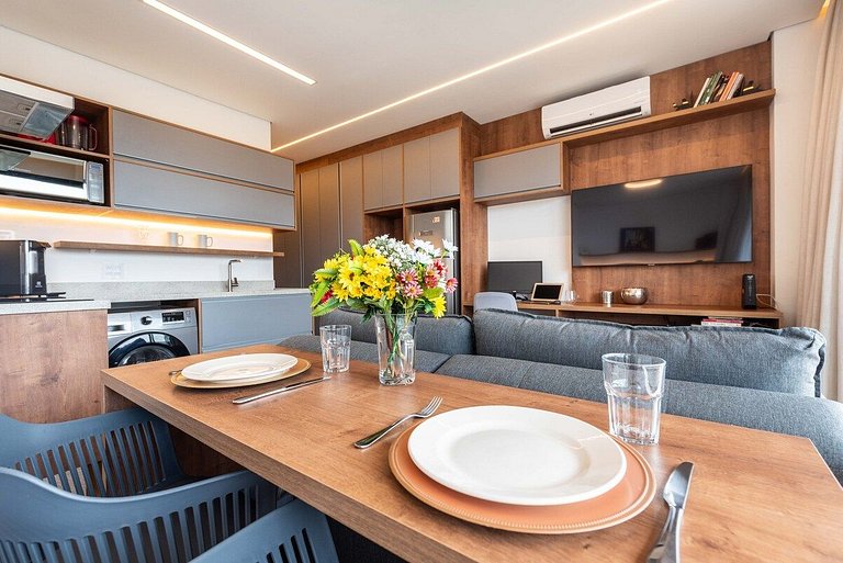 BHaus Faria Lima VN Millennium Vila Olimpia - Grand Apartmen
