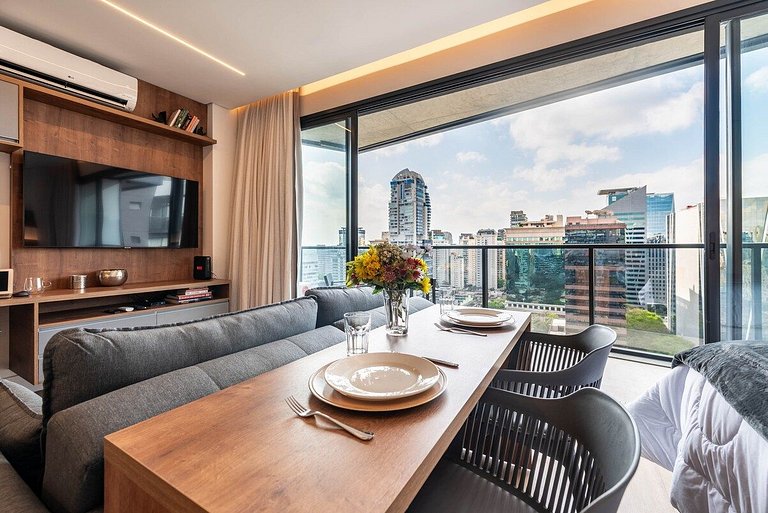 BHaus Faria Lima VN Millennium Vila Olimpia - Grand Apartmen