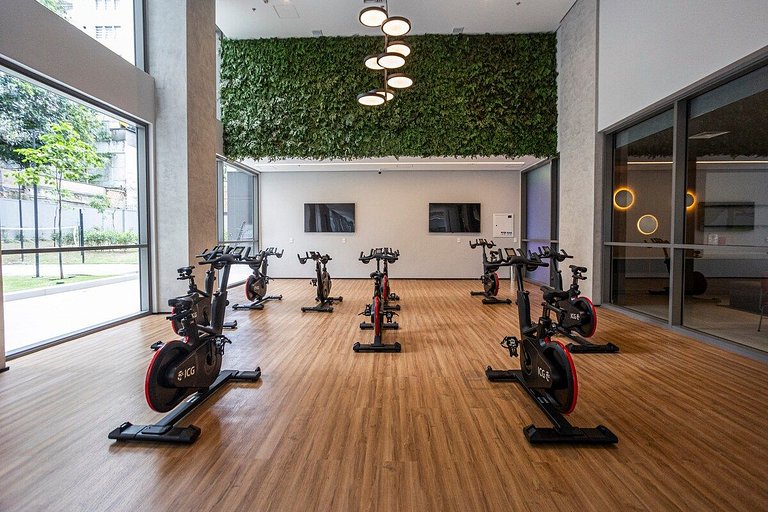 BHaus Jardins On Augusta - Studio Premium com Varanda - Pisc