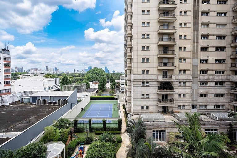 BHaus Jardins On Augusta - Studio Premium com Varanda - Pisc