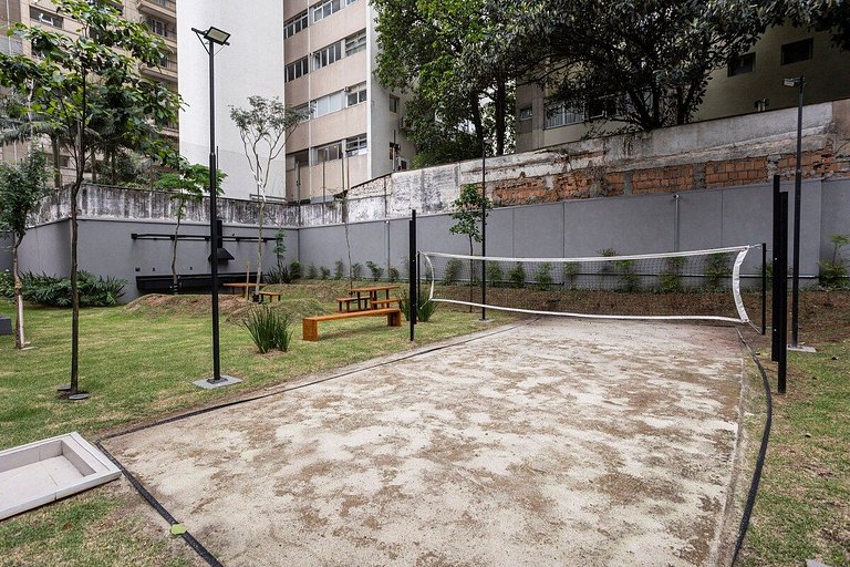 BHaus Jardins On Augusta - Studio Premium com Varanda - Pisc