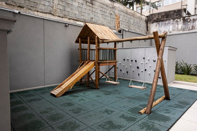BHaus Jardins On Augusta - Studio Premium com Varanda - Pisc