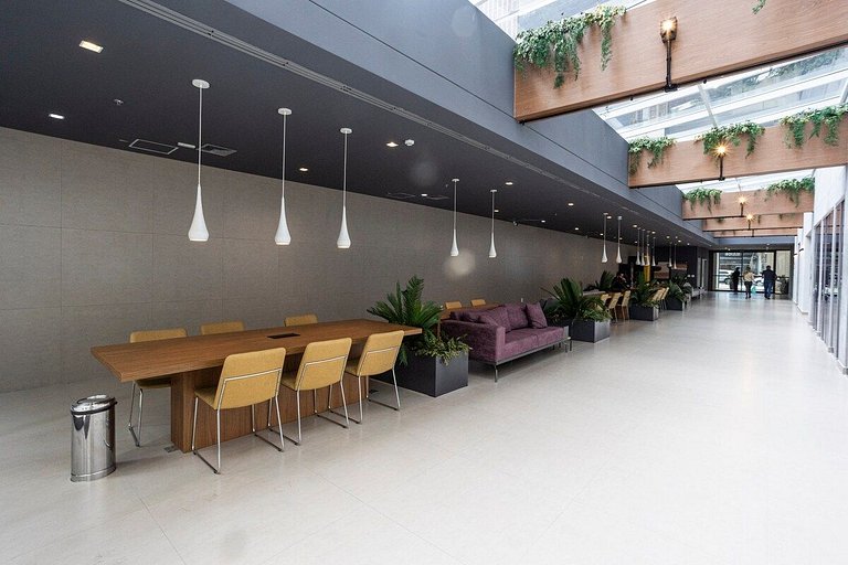 BHaus Jardins On Augusta - Studio Premium com Varanda - Pisc