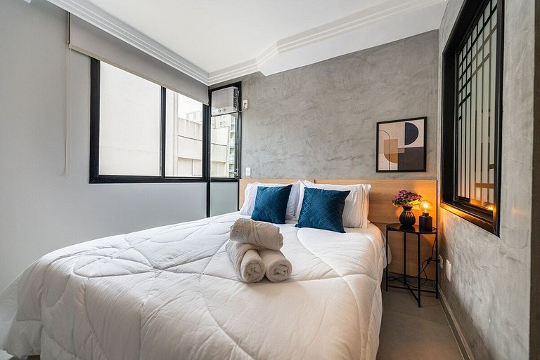 BHaus Jardins Poeta - Apartamento Premium 11o andar - Próxim