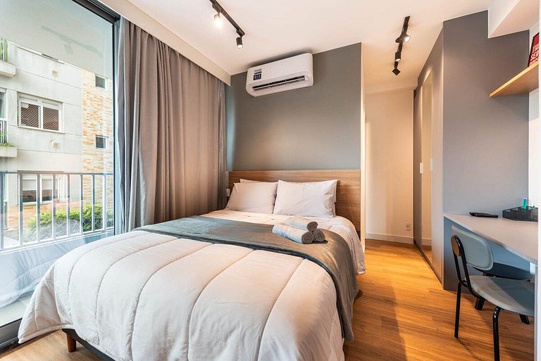 BHaus Pinheiros Terrae | Studio Premium | Metrô | ALG13