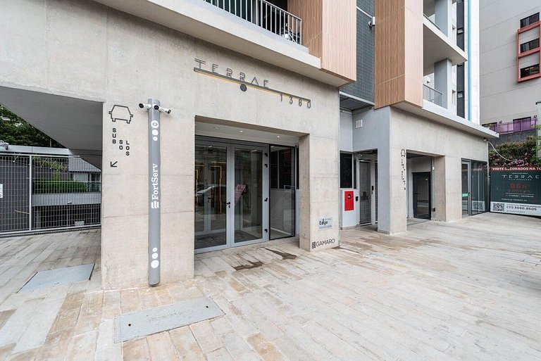 BHaus Pinheiros Terrae | Studio Premium | Metrô | ALG13