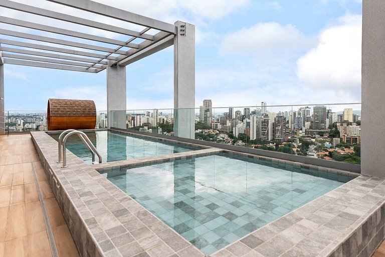 BHaus Pinheiros Terrae | Studio Premium | Metrô | ALG13