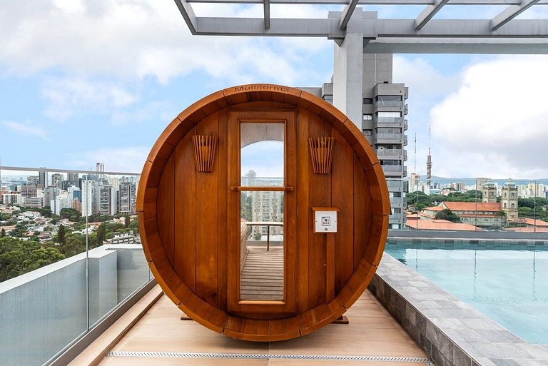 BHaus Pinheiros Terrae | Studio Premium | Metrô | ALG13