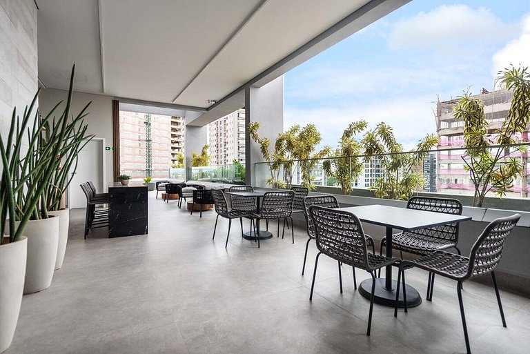 BHaus Pinheiros Terrae | Studio Premium | Metrô | ALG13