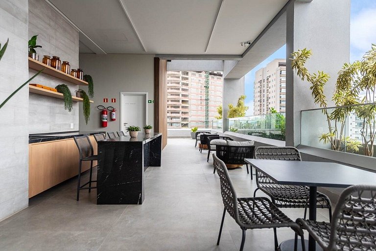 BHaus Pinheiros Terrae | Studio Premium | Metrô | ALG13