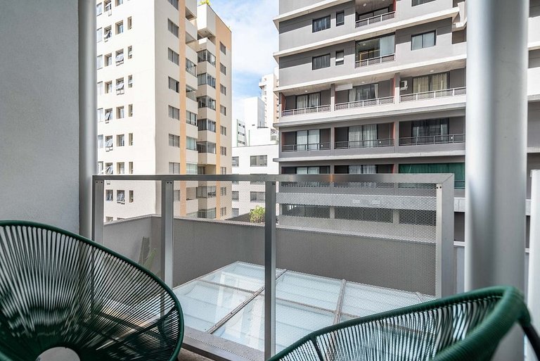 BHaus Bela Vista Shopping Frei Caneca - Studio compacto com