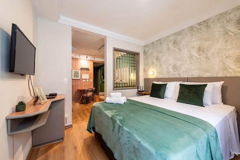 BHaus Jardins Poeta - Apartamento Premium - Próximo à Oscar