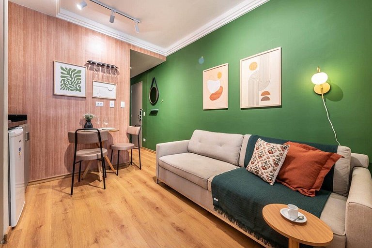 BHaus Jardins Poeta - Apartamento Premium - Próximo à Oscar