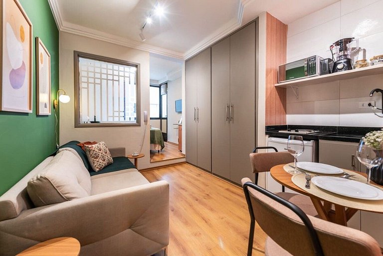 BHaus Jardins Poeta - Apartamento Premium - Próximo à Oscar