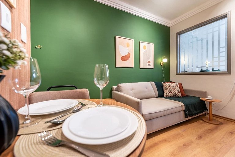 BHaus Jardins Poeta - Apartamento Premium - Próximo à Oscar