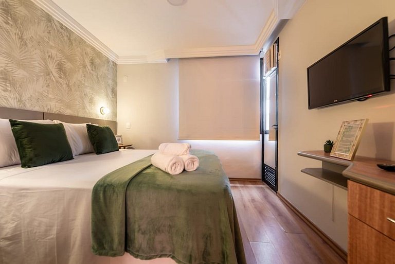 BHaus Jardins Poeta - Apartamento Premium - Próximo à Oscar