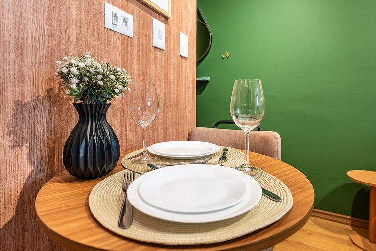 BHaus Jardins Poeta - Apartamento Premium - Próximo à Oscar