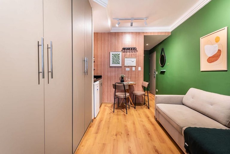 BHaus Jardins Poeta - Apartamento Premium - Próximo à Oscar
