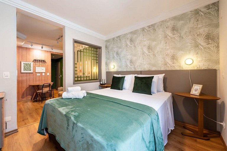 BHaus Jardins Poeta - Apartamento Premium - Próximo à Oscar