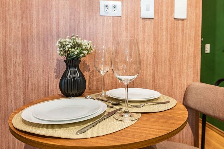 BHaus Jardins Poeta - Apartamento Premium - Próximo à Oscar