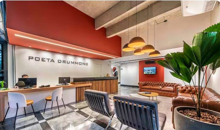 BHaus Jardins Poeta - Apartamento Premium - Próximo à Oscar