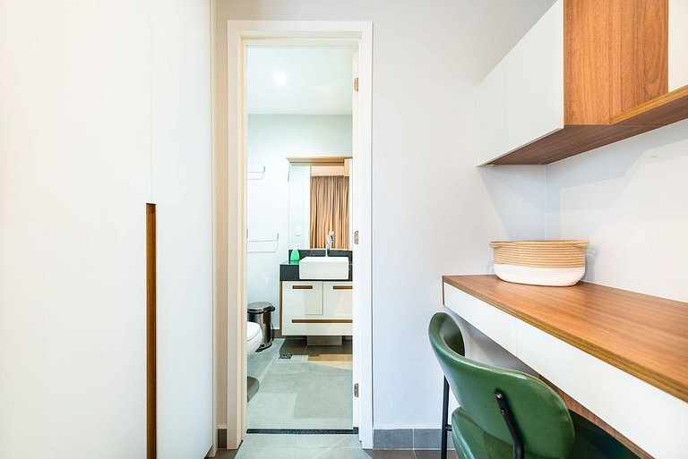 BHaus Jardins VN Melo Alves - Studio Premium com Varanda 13o