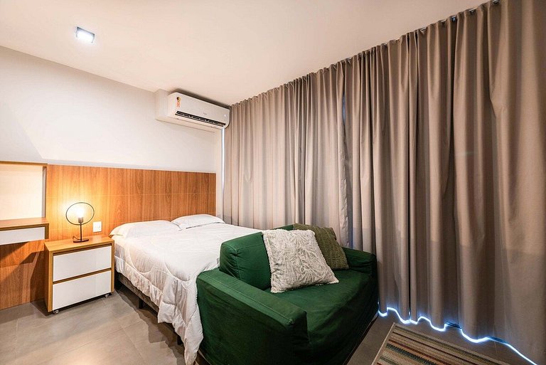 BHaus Jardins VN Melo Alves - Studio Premium com Varanda 13o