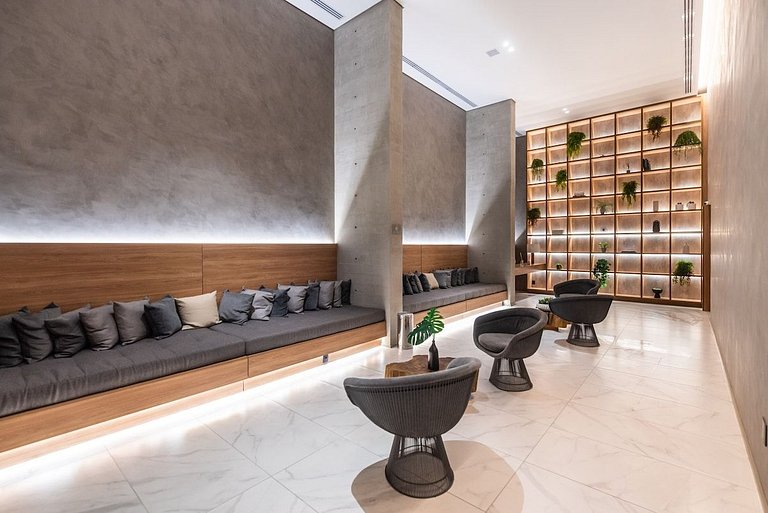 BHaus Jardins VN Melo Alves - Studio Premium com Varanda 13o