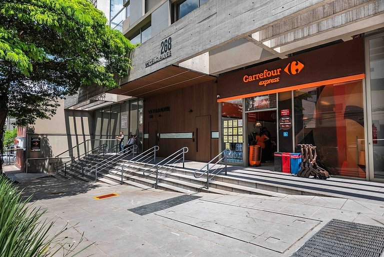 BHaus Jardins VN Melo Alves - Studio Premium com Varanda 13o