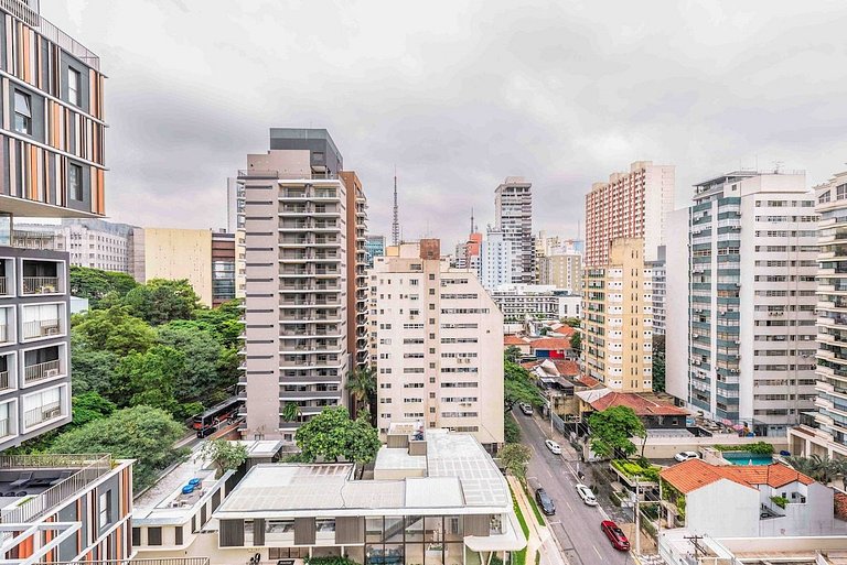 BHaus Jardins VN Melo Alves - Studio Premium com Varanda 13o