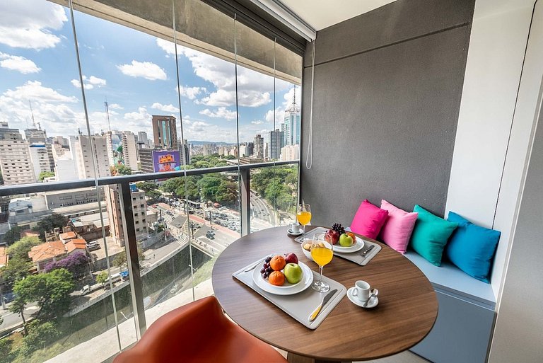 BHaus Paraíso On Paulista - Studio Premium com Vista Incríve