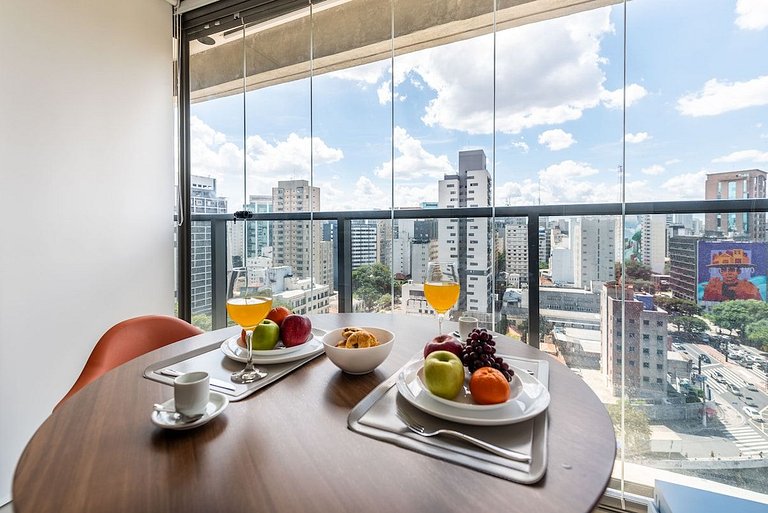 BHaus Paraíso On Paulista - Studio Premium com Vista Incríve