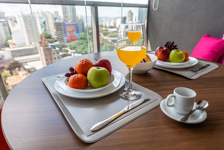 BHaus Paraíso On Paulista - Studio Premium com Vista Incríve