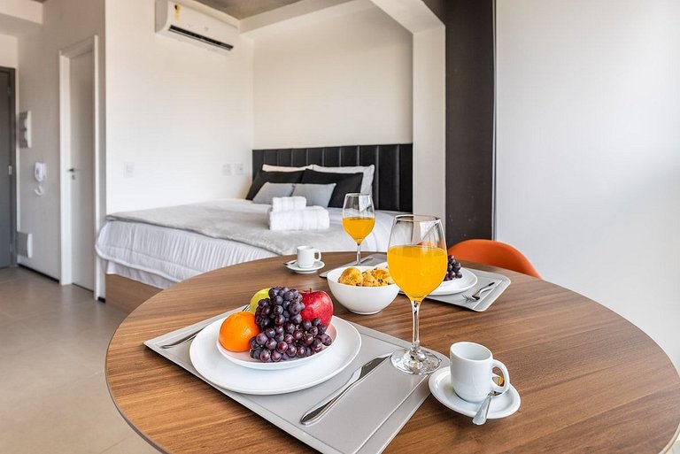 BHaus Paraíso On Paulista - Studio Premium com Vista Incríve