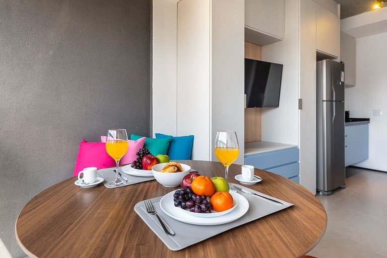 BHaus Paraíso On Paulista - Studio Premium com Vista Incríve