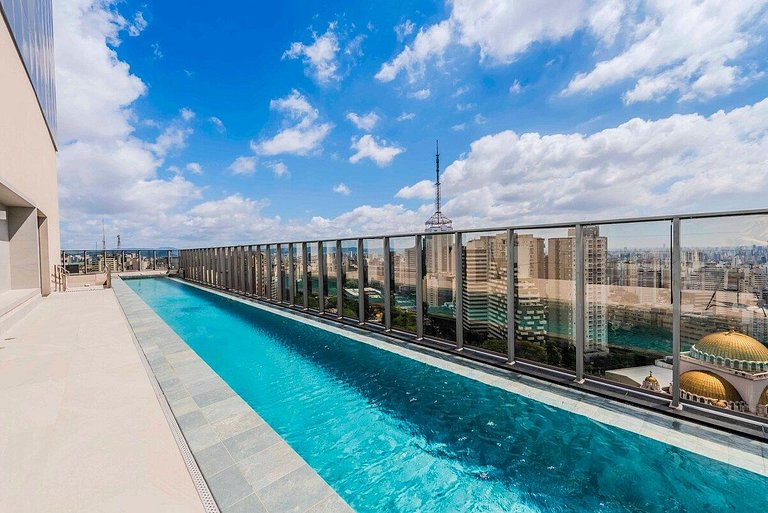 BHaus Paraíso On Paulista - Studio Premium com Vista Incríve