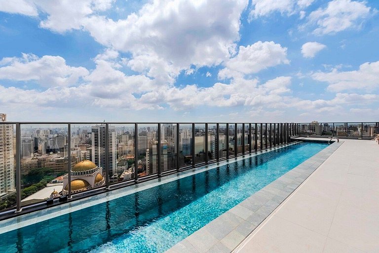 BHaus Paraíso On Paulista - Studio Premium com Vista Incríve