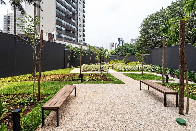 BHaus Paraíso On Paulista - Studio com Varanda e Vista Incrí