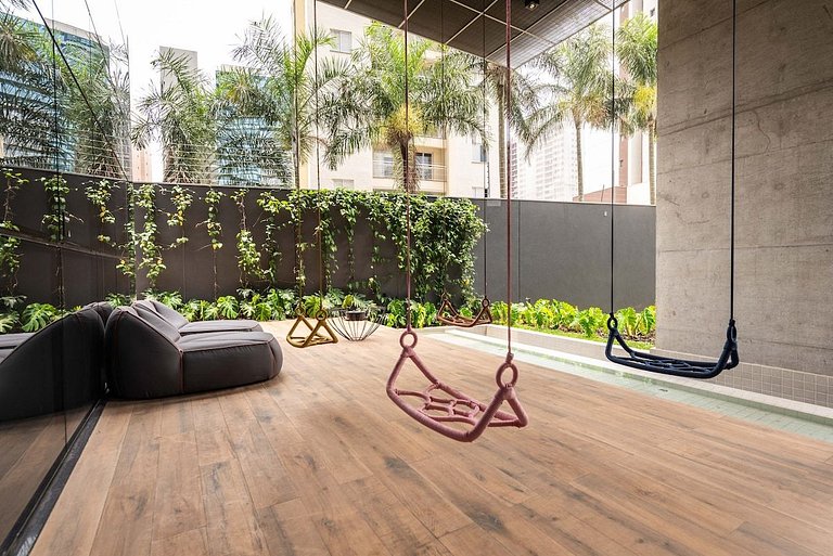 BHaus Paraíso On Paulista - Studio com Varanda e Vista Incrí