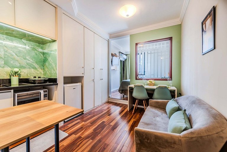 BHaus Jardins Poeta - Apartamento Premium - Próximo à Oscar