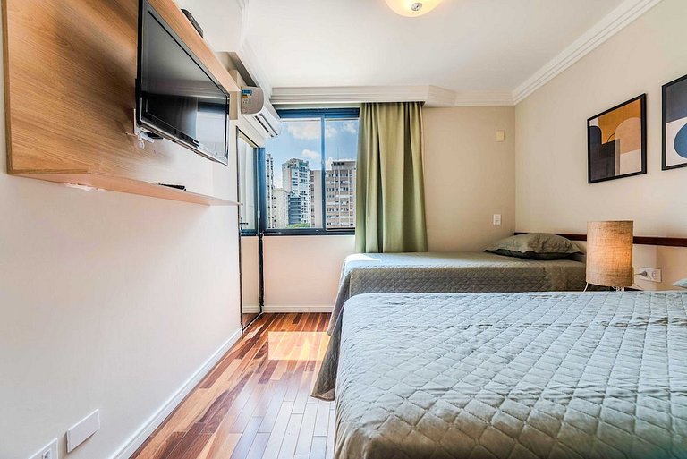 BHaus Jardins Poeta - Apartamento Premium - Próximo à Oscar