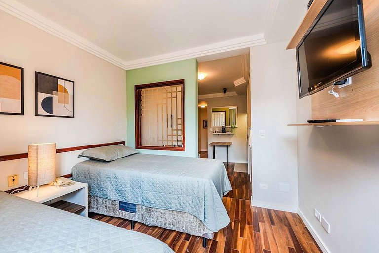 BHaus Jardins Poeta - Apartamento Premium - Próximo à Oscar