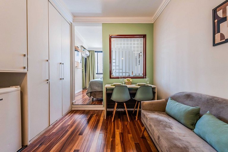 BHaus Jardins Poeta - Apartamento Premium - Próximo à Oscar
