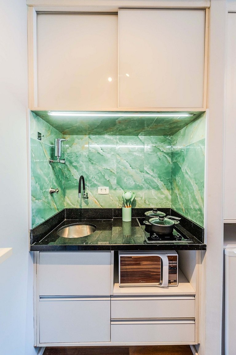 BHaus Jardins Poeta - Apartamento Premium - Próximo à Oscar