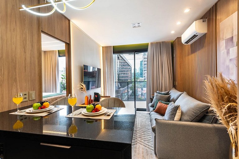 BHaus Faria Lima VN Millennium Vila Olimpia - Grand Apartmen